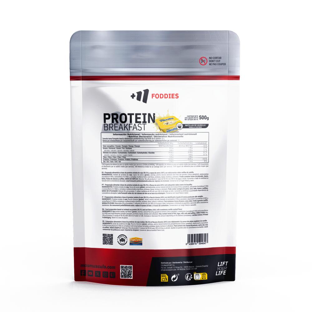 Roślina śniadaniowa z białkiem - 500 g budyniu MASMUSCULO 2/5