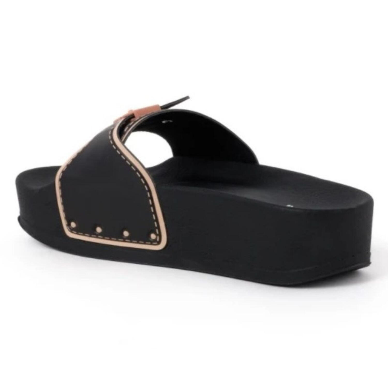 Klapki turystyczne damskie Scholl Pescura Moon Wedge 3/4