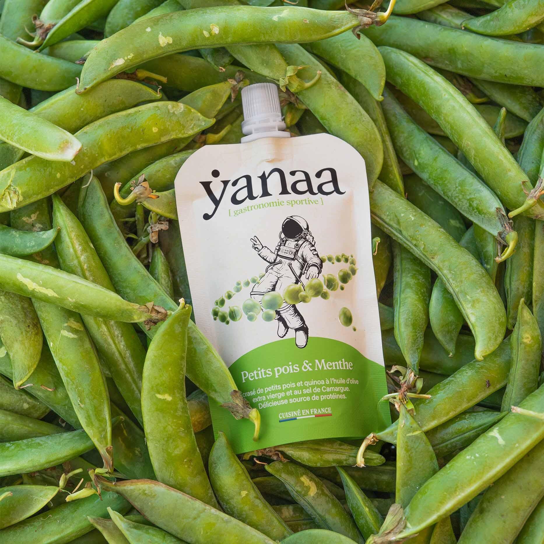 Yanaa Purée énergétique pois chiches & menthe x20 – Carburant d’endurance salé 2/5
