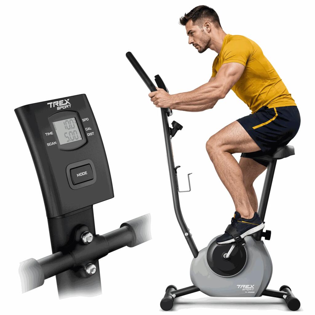 Механичен велоергометър Trex Sport JOLT TX-250BB, сив