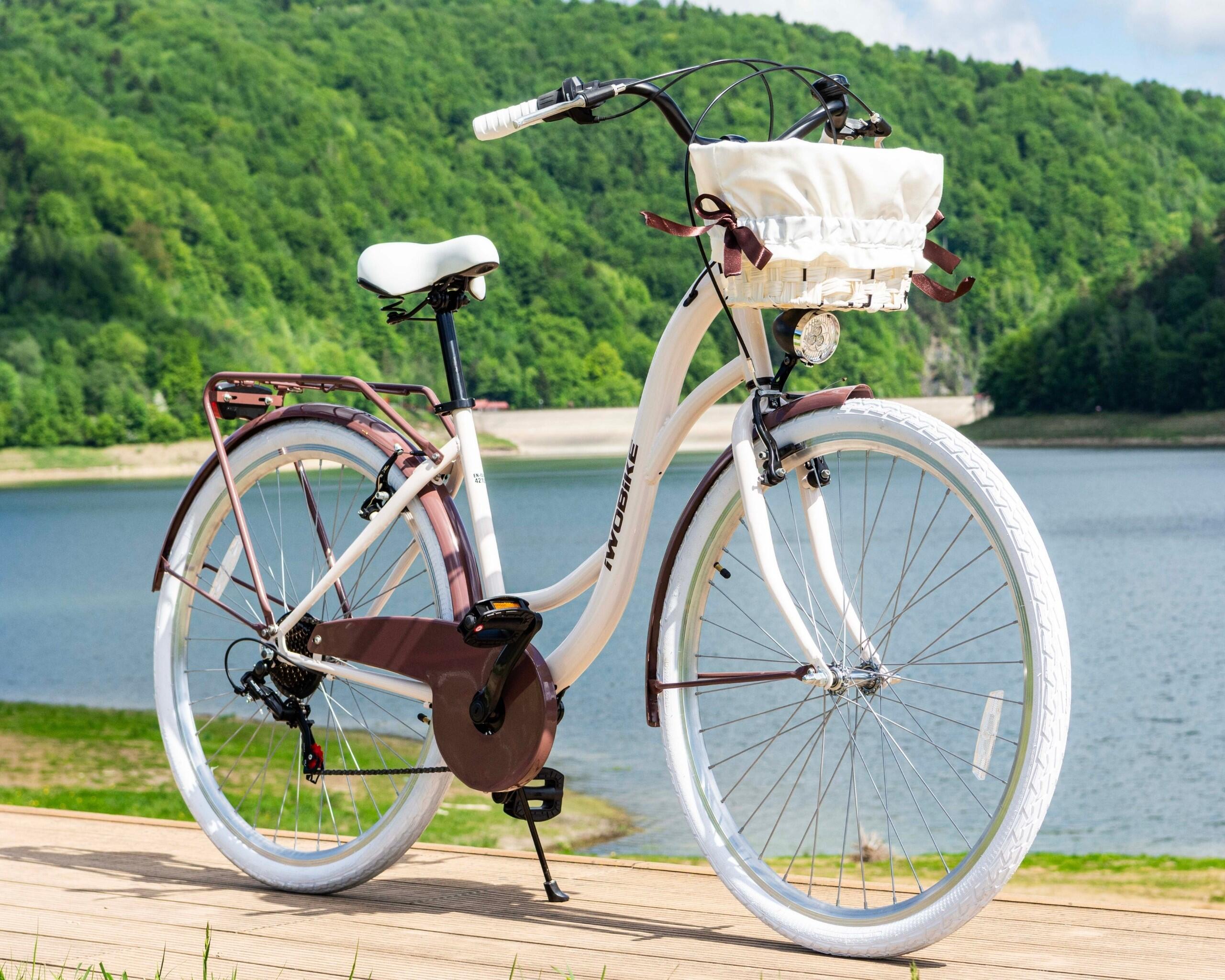 Rower Miejski, Damski IwoBike Biscotti 28” 4/7