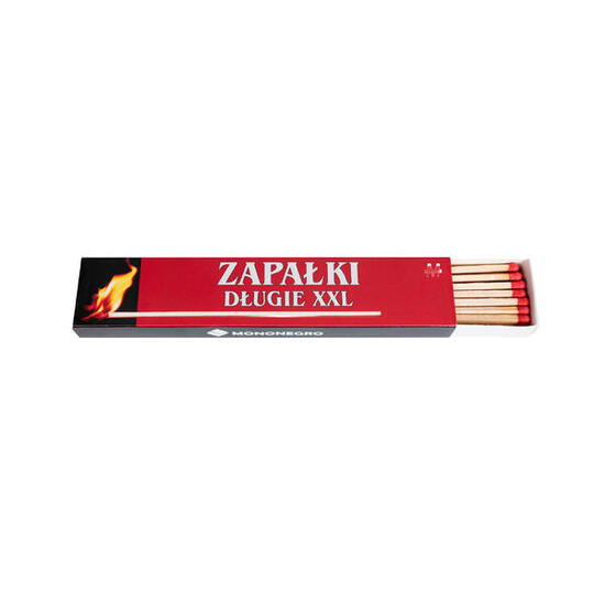 Zapałki Kominkowe Długie XXL 170 mm Do Grilla Kominka Ogniska 15 sztuk