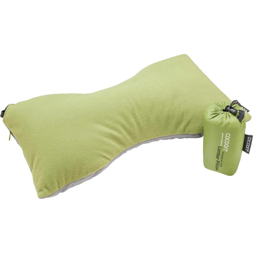 Poduszka turystyczna Cocoon Lumbar Support Pillow - wasabi/grey