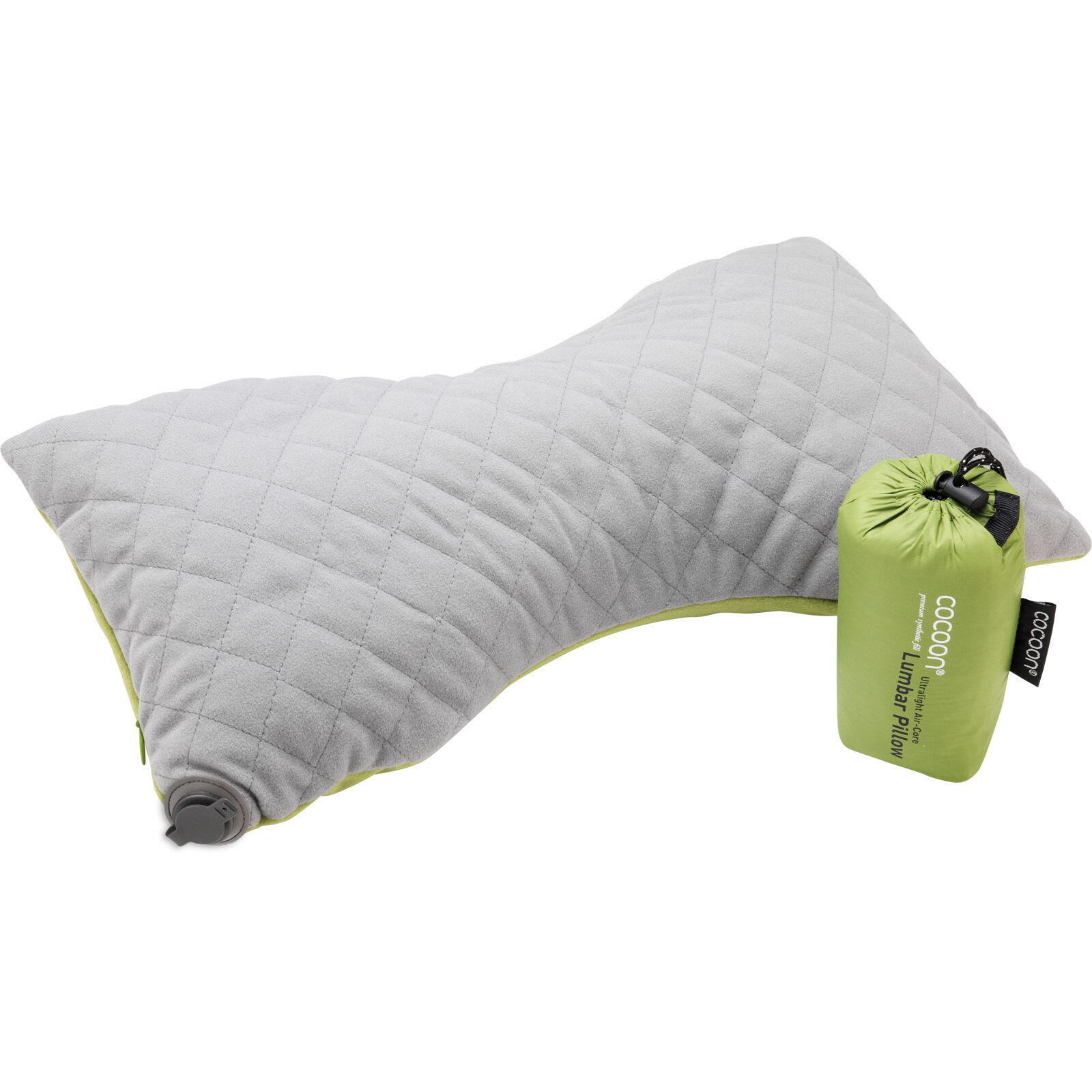 Poduszka turystyczna Cocoon Lumbar Support Pillow - wasabi/grey 2/4