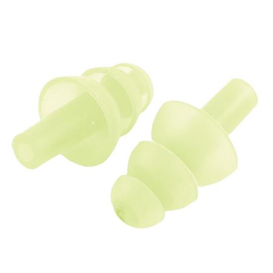 Set de bouchons d'oreilles en silicone Silfix Amarillo Fluo UNICA