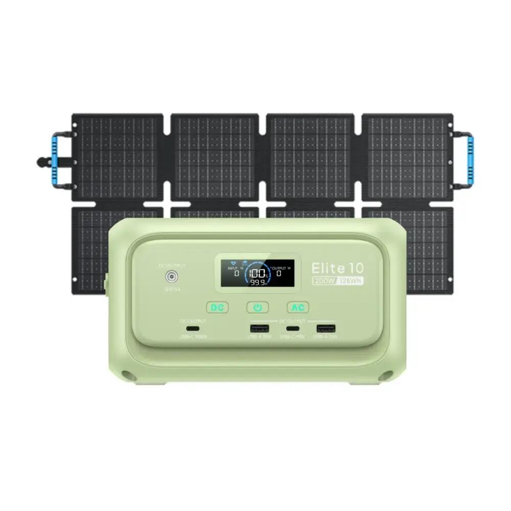 Елитна преносима електроцентрала ELITE10 +60W 128Wh, за преходи през уикенда