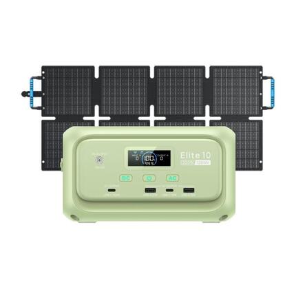 Elite 10 + 60W, 128Wh tragbare Powerstation für Wander- & Wochenendtrips,camping