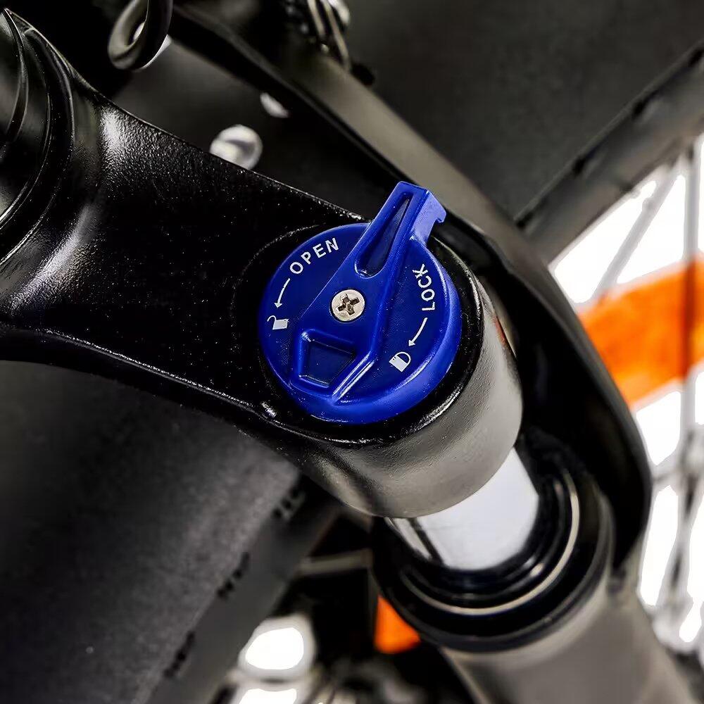 Bicicleta Elétrica Dobrável WIND1, Bateria 10.4Ah, Pneus Fat 20x3, 7 Velocidades 7/7