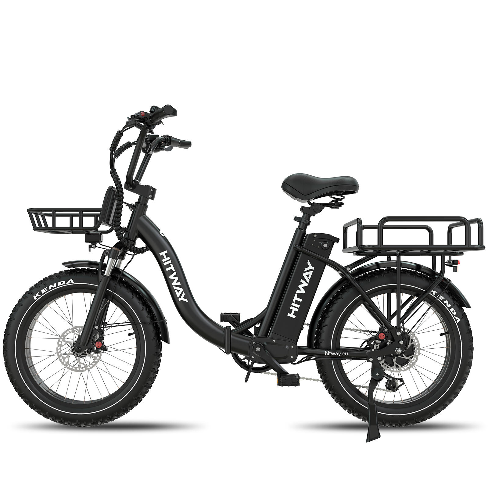 Bicicleta eléctrica cargo plegable 20*4,0", fat tyre, 1296Wh, BK6S PLUS 3/7