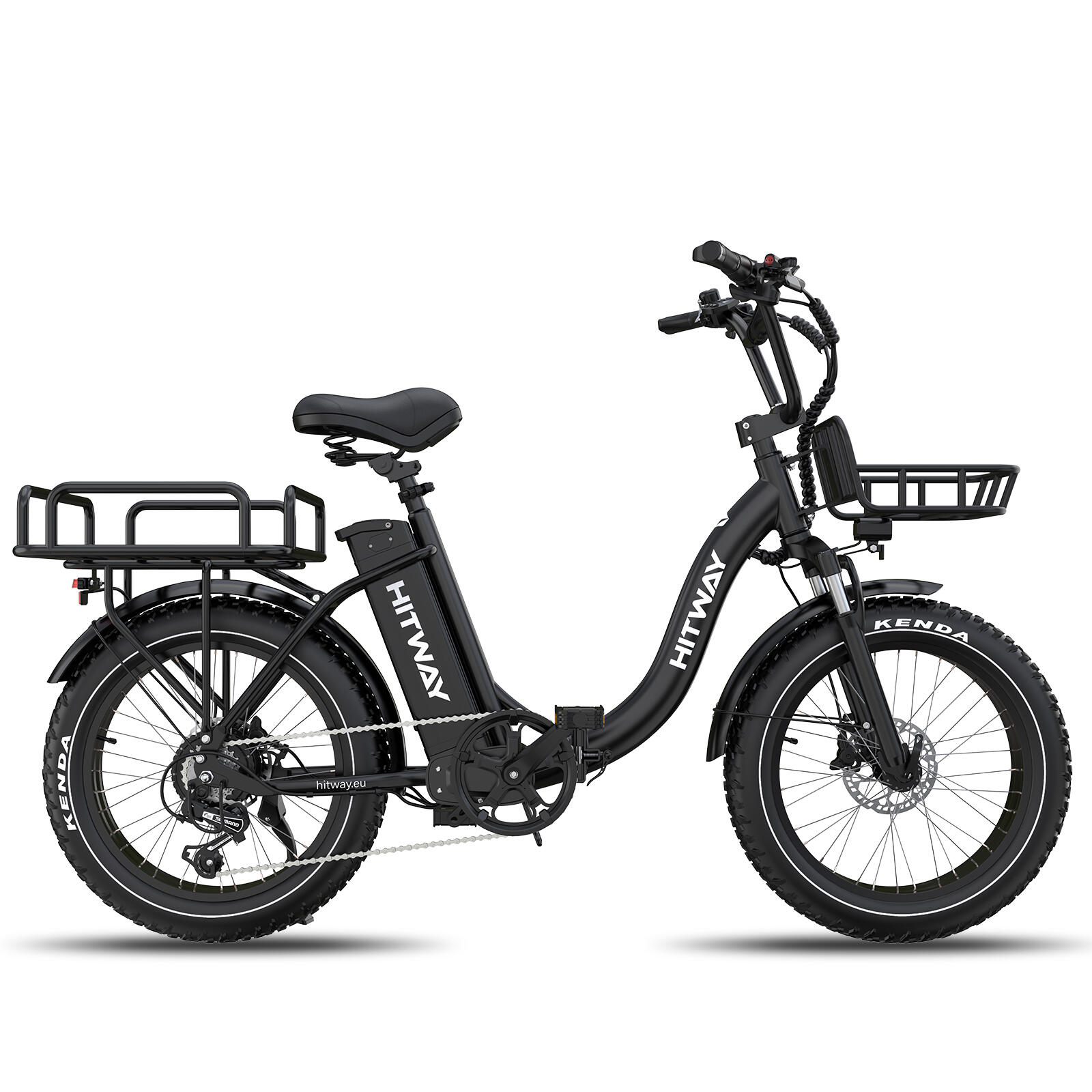 Bicicleta eléctrica cargo plegable 20*4,0", fat tyre, 1296Wh, BK6S PLUS 2/7