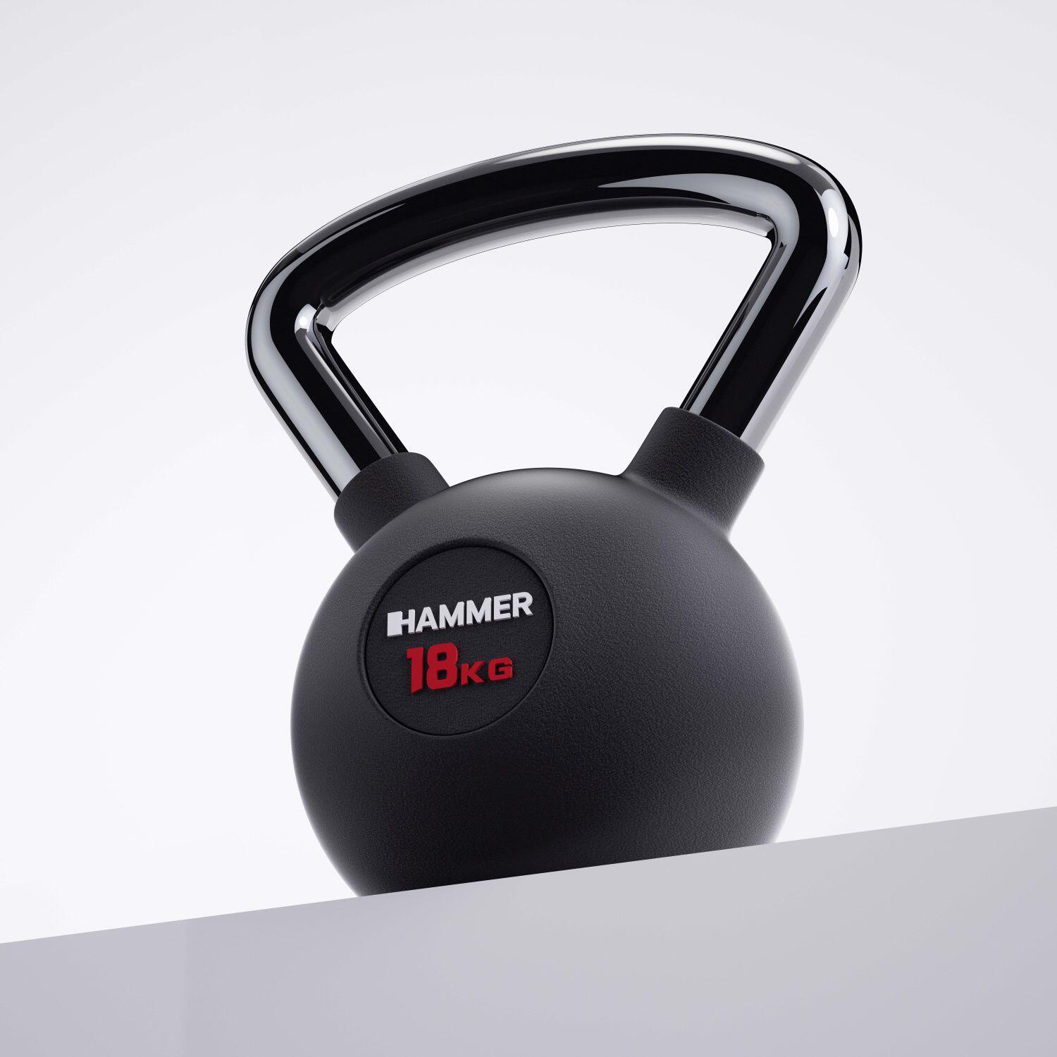 Pesa rusa Kettlebell Premium 18kg Hammer 2/7