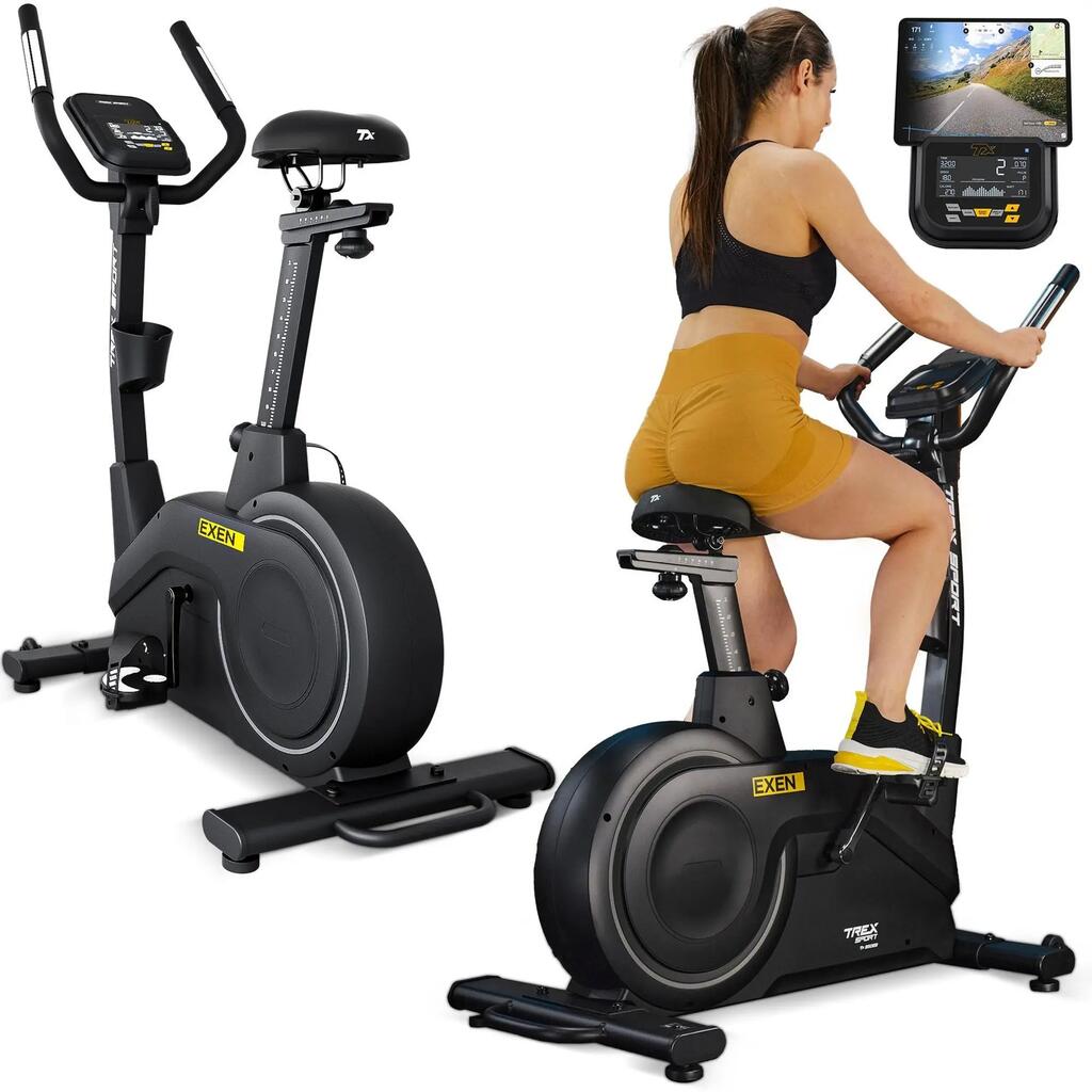 Електромагнитен велоергометър Trex Sport EXEN TX-950EB с Bluetooth