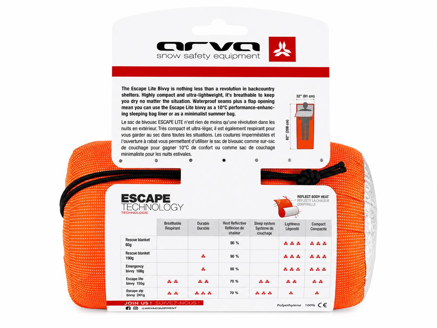 Arva Escape Light Biwaksack 5/6