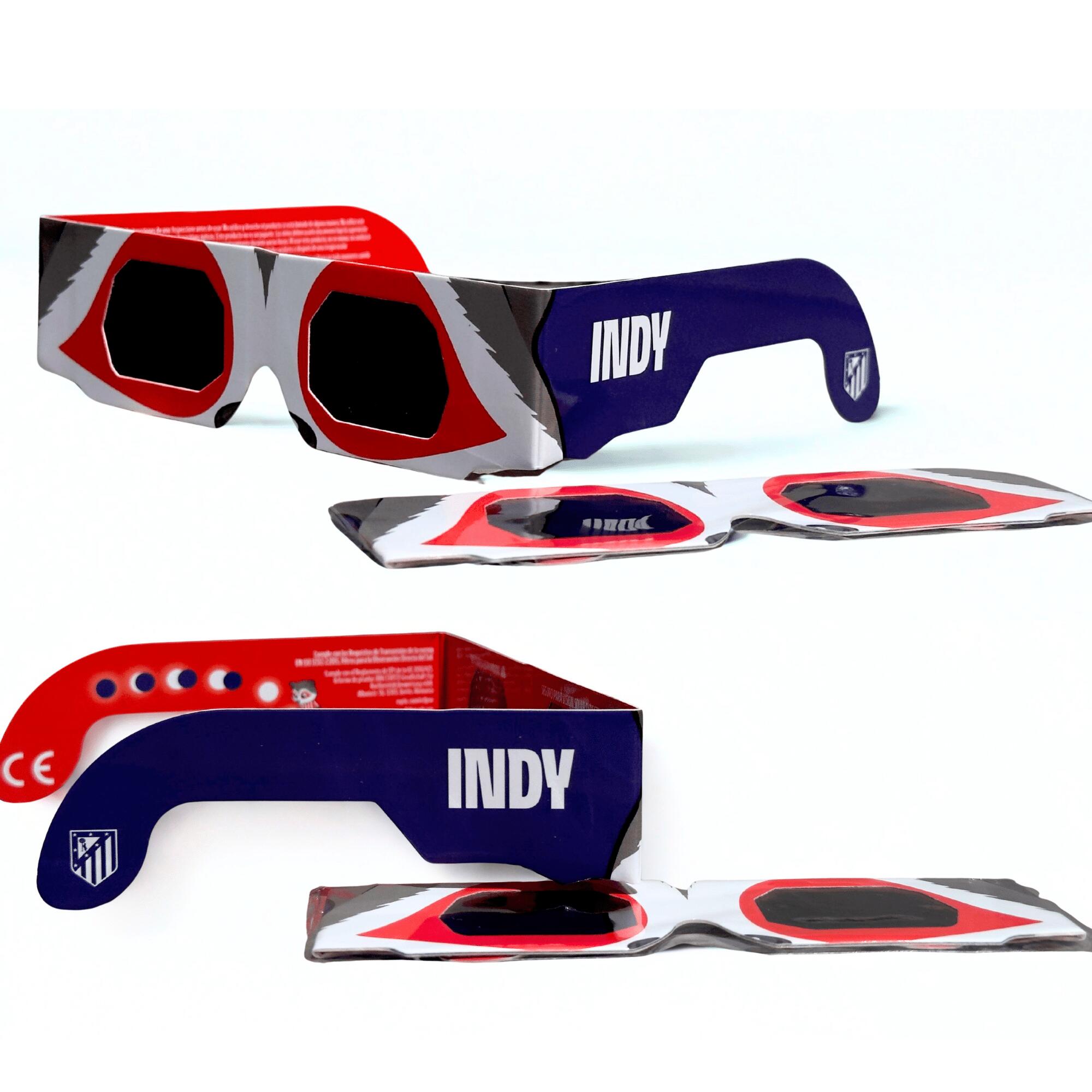 Atlético de Madrid INDY Gafas para Eclipse Solar (niños) (1 unidad) 3/6