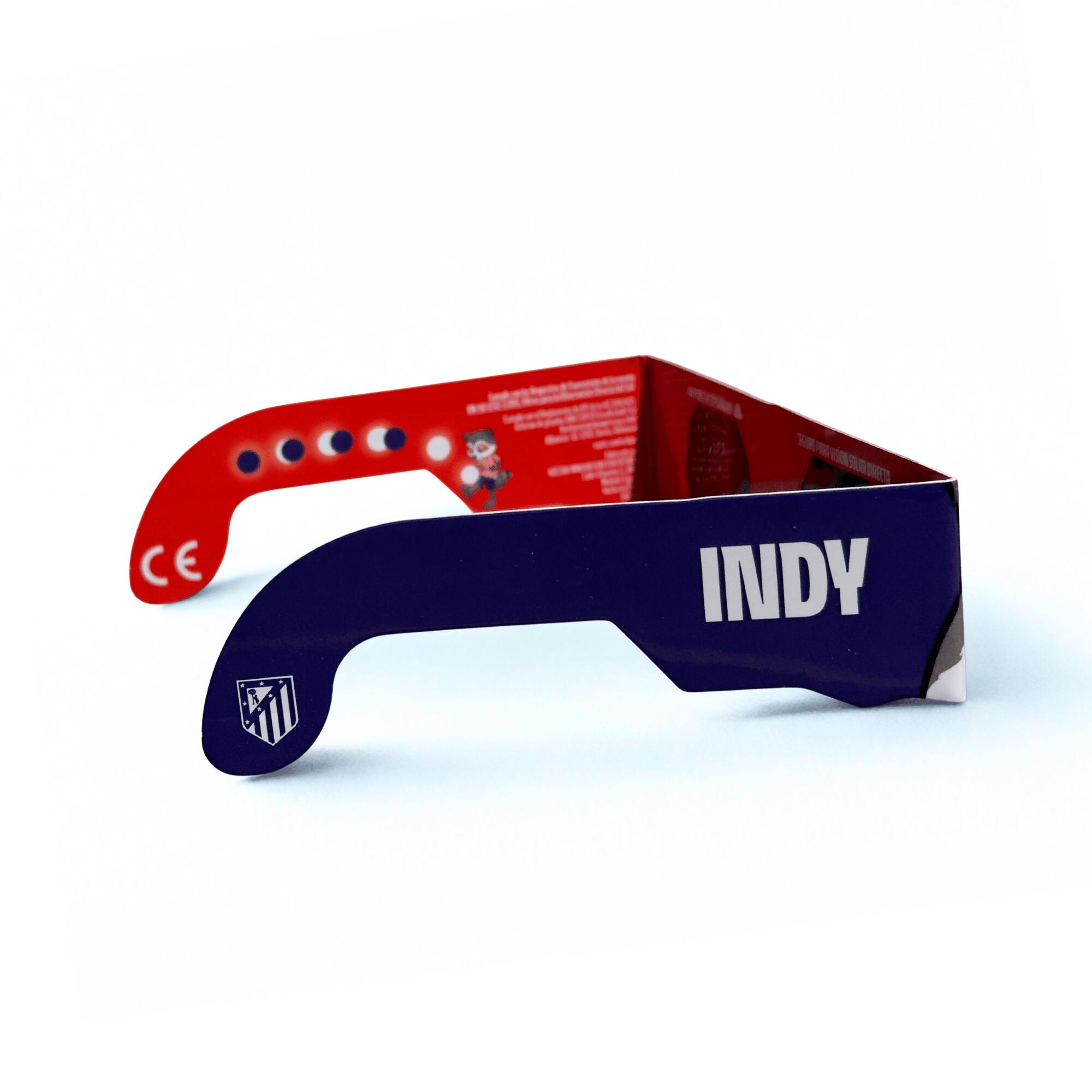 Atlético de Madrid INDY Gafas para Eclipse Solar (niños) (1 unidad) 6/6