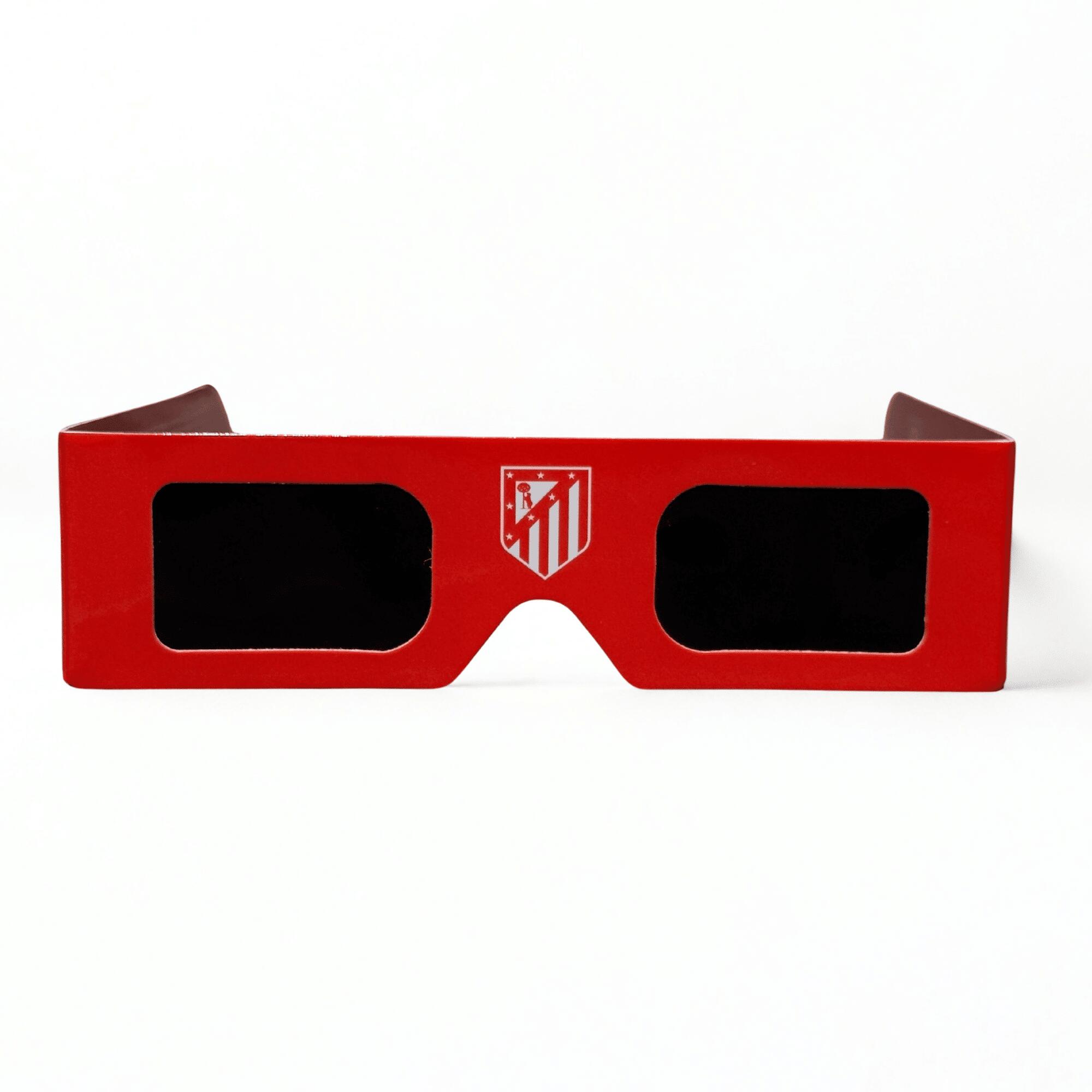 Atlético de Madrid Gafas para Eclipse Solar Modelo Rojo (1 unidad) 4/6