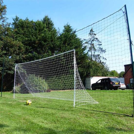 Voetbaldoel Groot Tuin 3-in-1 XL | Reboundnet & Achtervangnet – Open Goaaal