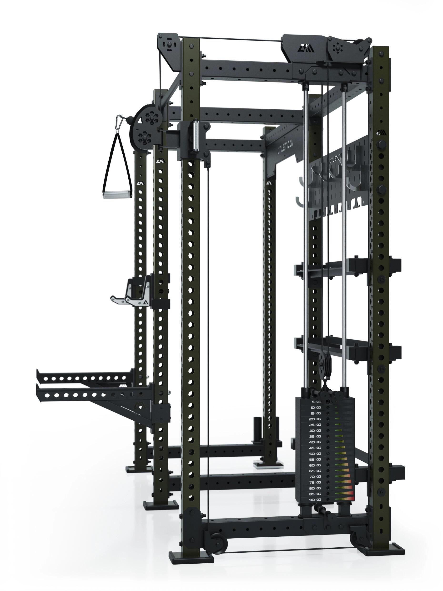 R8 Falcon R | Military Green | Power Rack 3/5