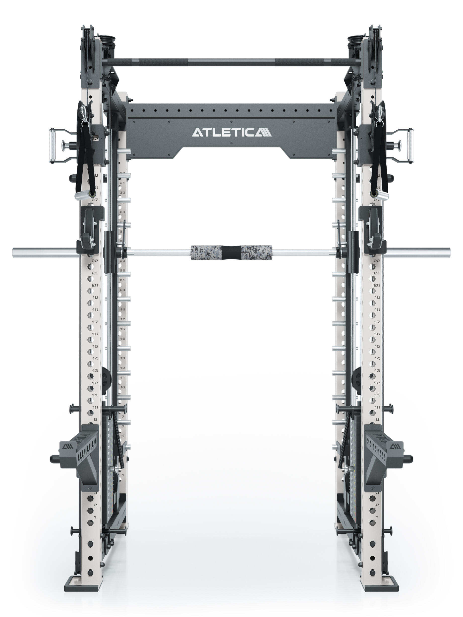 R8 Bradley Combat | 180kg Weight Stack | Weiss | Power Rack 2/7