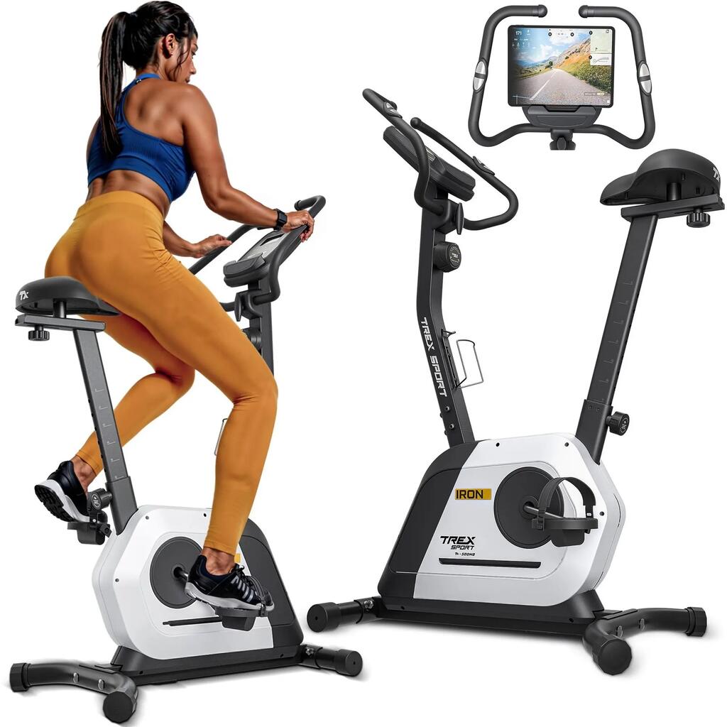 Магнитен велоергометър Trex Sport IRON TX-500MB, бял