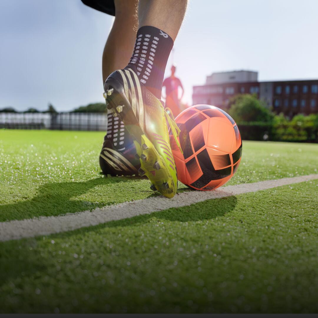 Voetbalsokken met Grip – Kuitlengte – Zwart 3/5