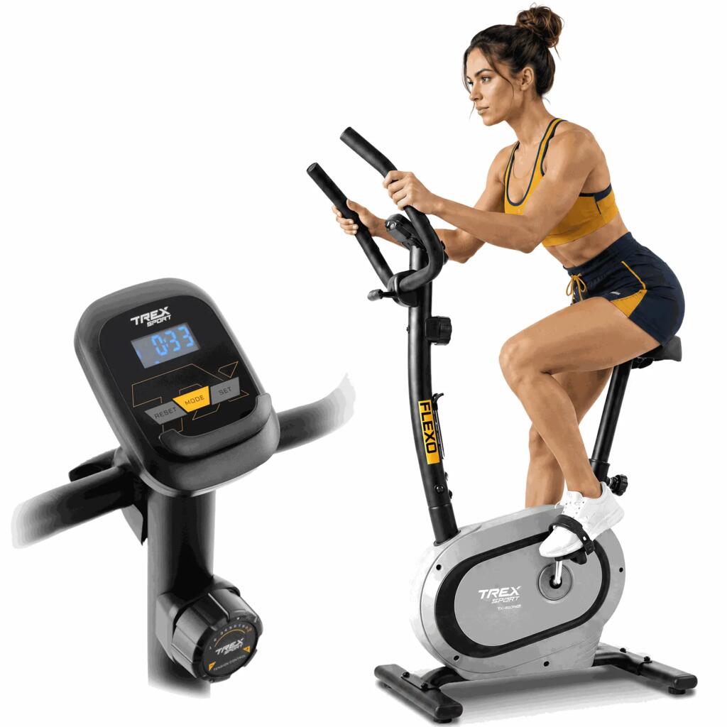 Магнитен велоергометър Trex Sport FLEXO TX-450MB, сив