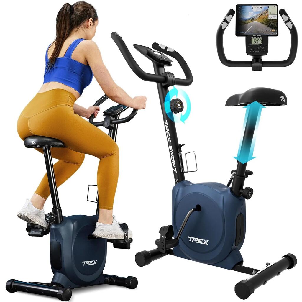 Магнитен велоергометър Trex Sport RIZE TX-350MB, тъмносин