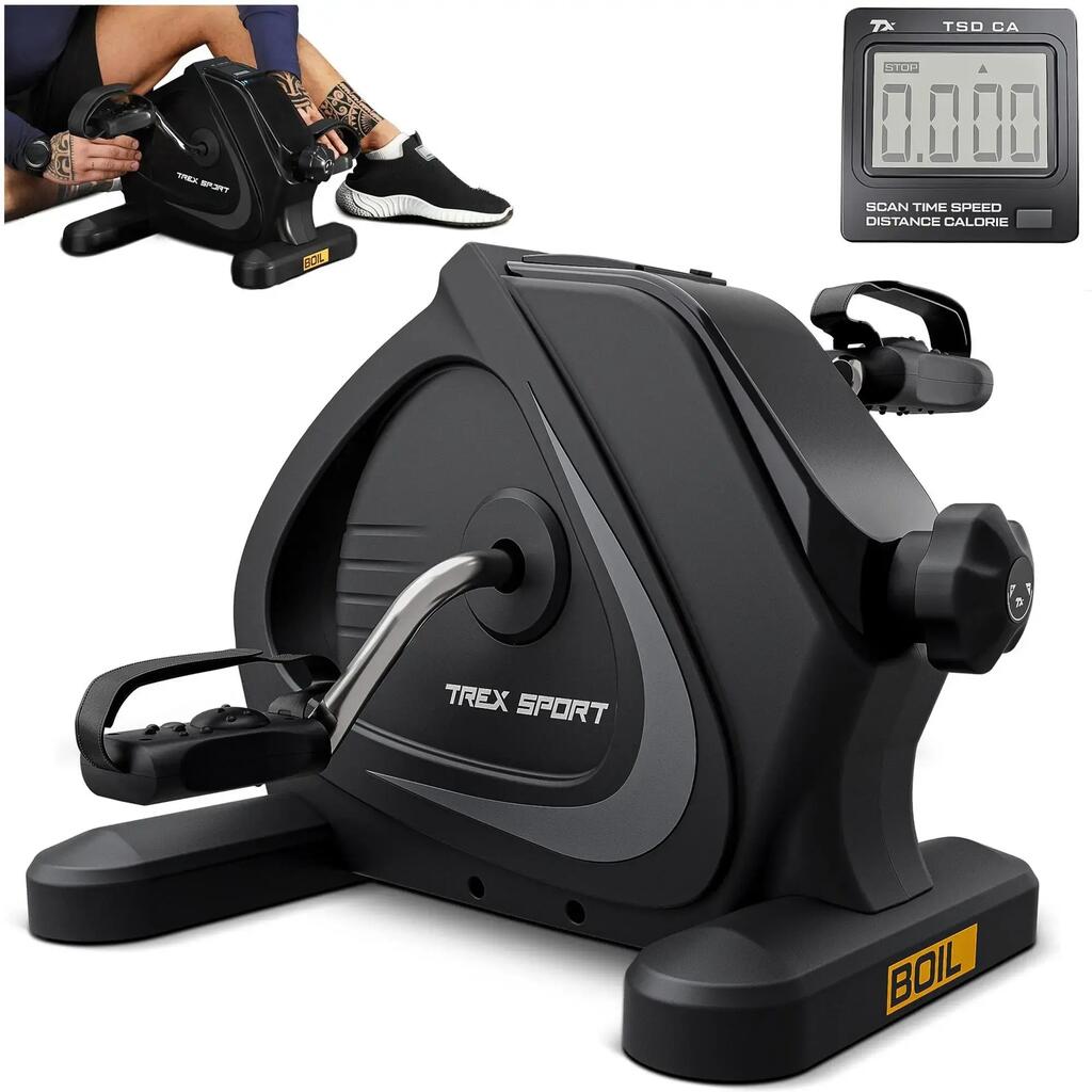 Мини велоергометър 2 в 1 Trex Sport BOIL TX-120BB за ръце и крака