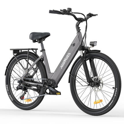 Vélo électrique urbain HillMiles MileCity 250 W, 26 pouces, batterie 36 V 13 Ah