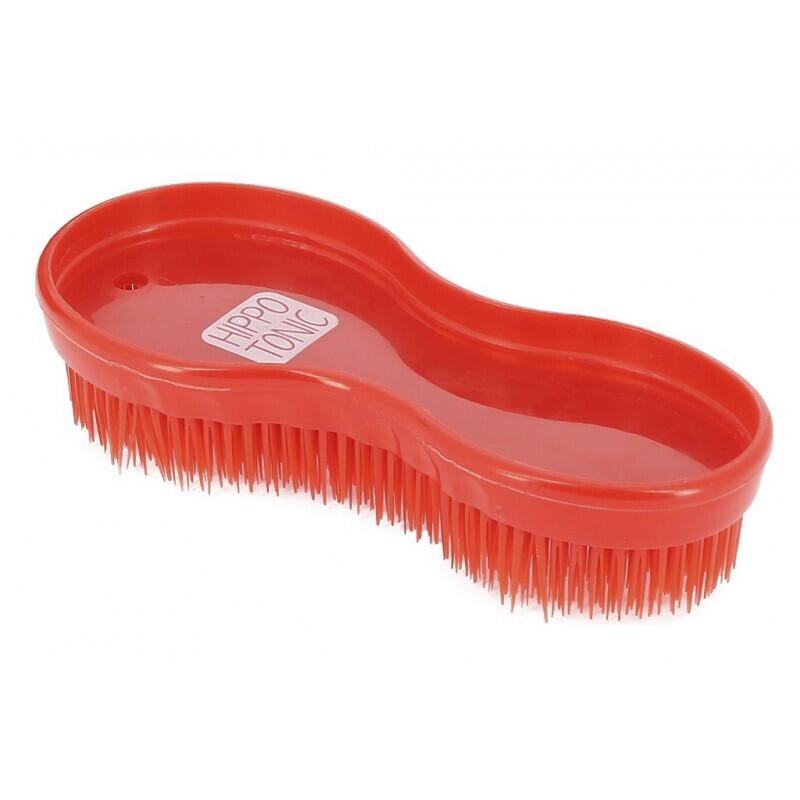 Brosse pour cheval multifonction Hippotonic 1/2