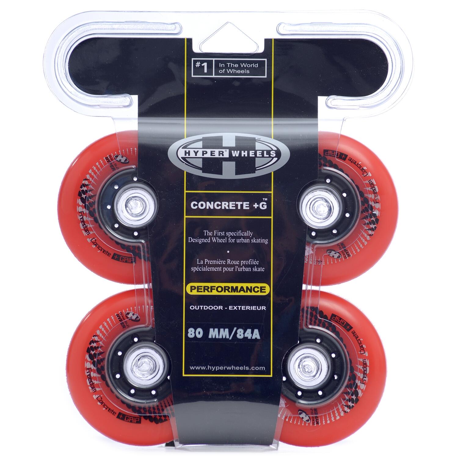 Roller-Rad Hyper Concrete +g (x4) 3/3