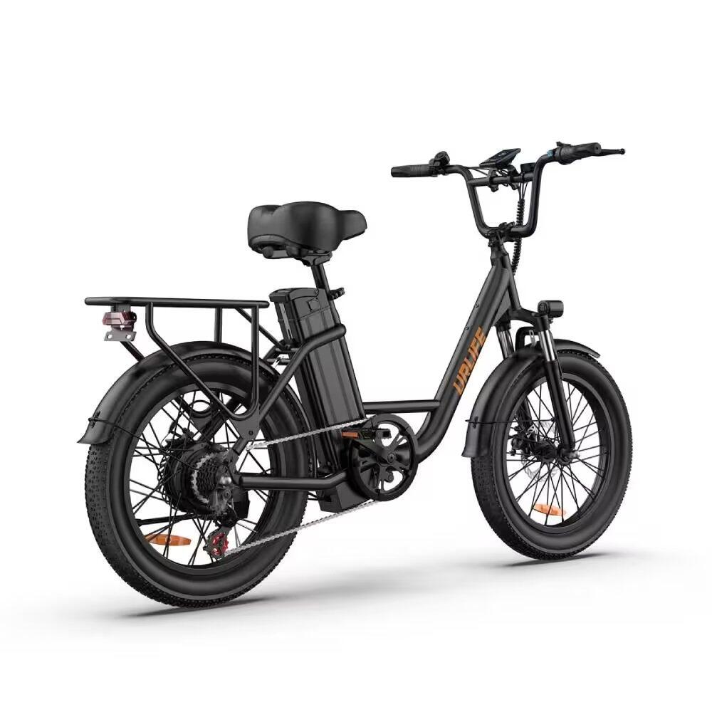 Vélo électrique Pliant URLIFE T5 – 20x4.0 Pneus Fat, Batterie 48V 13Ah (80-100 Km), Suspension Complète, 7 Vitesses, Pliable 40x21x30 Pouces