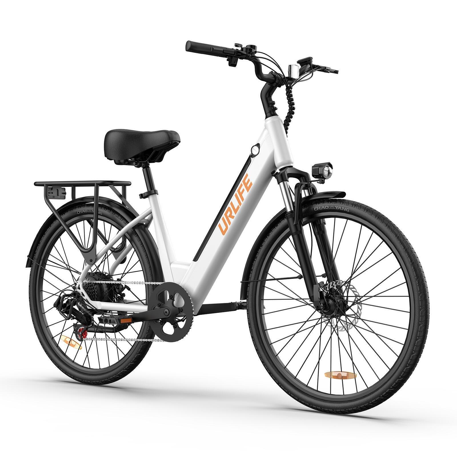 E26 City E-Bike, 250W Motor, 48V 10.4Ah Akku, 26 Zoll Reifen, 50-60km Reichweite 5/6