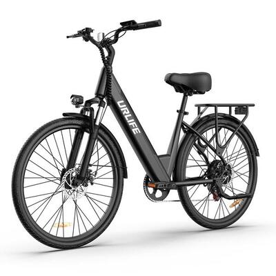 E26 stads e-bike, 250w motor, 48v 10.4ah accu, 26 inch banden, 50-60km bereik
