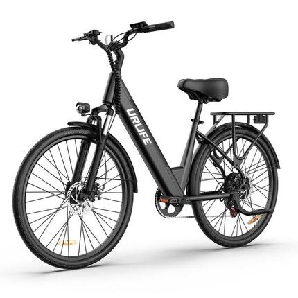 E26 Vélo électrique ville, moteur 250W, batterie 48V 10.4Ah, 26" pneu, 50-60km