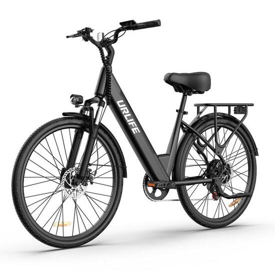 E26 Vélo électrique ville, moteur 250W, batterie 48V 10.4Ah, 26" pneu, 50-60km