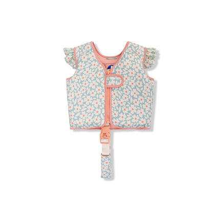 Gilet de natation - Marron/Blanc - Softlines - 2/3 Ans