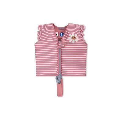 Swim essentials zwemvest - rood/wit - daisy flower