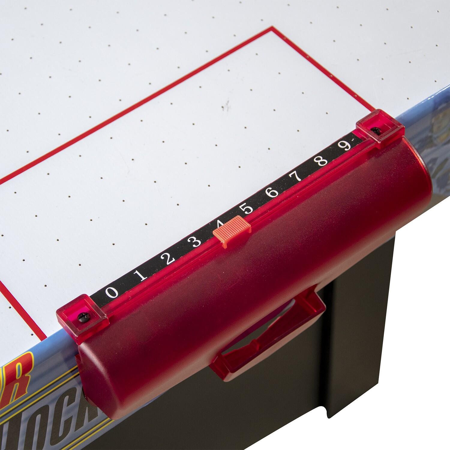 Air Hockey Teenager - Table de Air-Hockey avec système d'air pulsé 6-8W 6/7