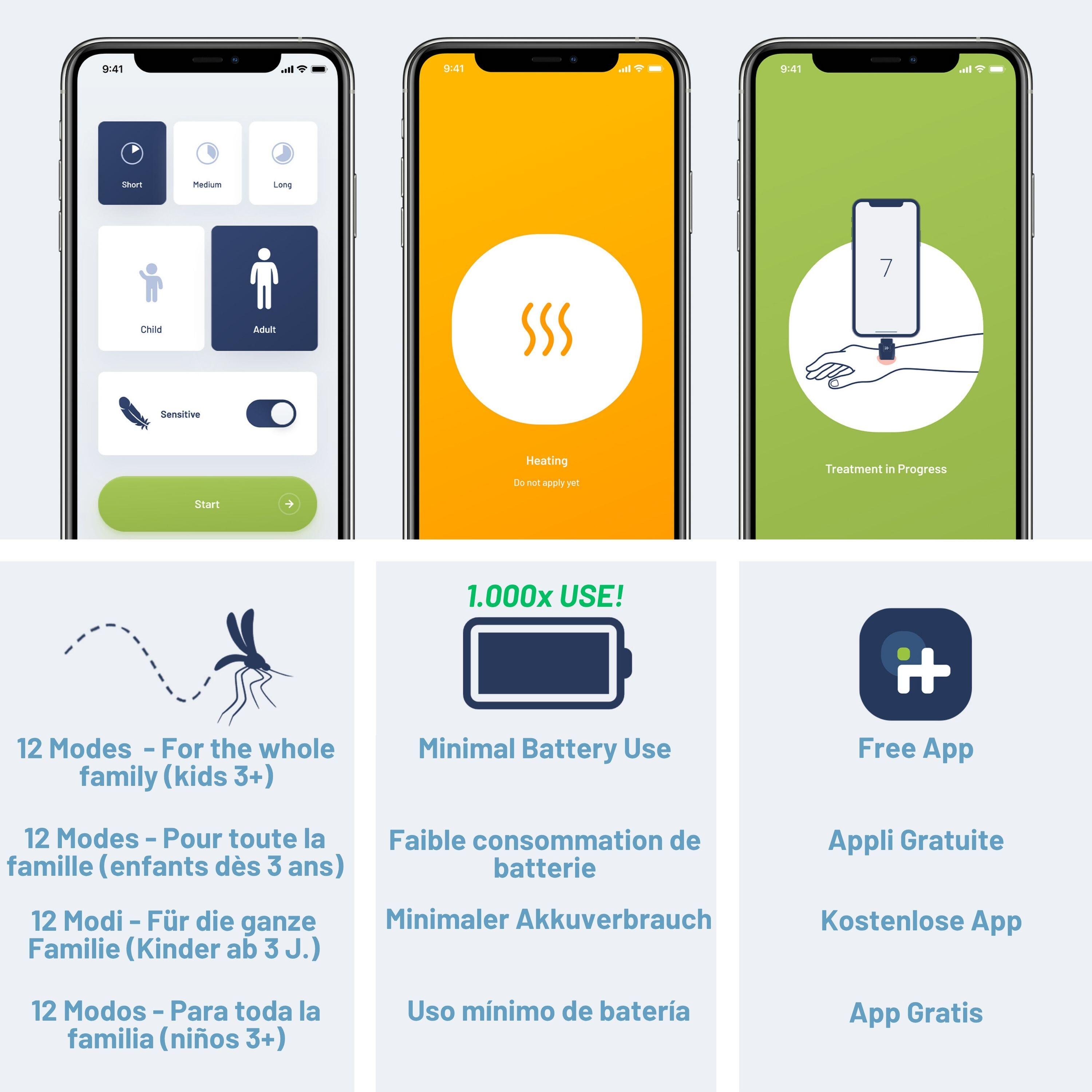 heat it® Allevia punture USB-C - Contro prurito e dolore 5/8
