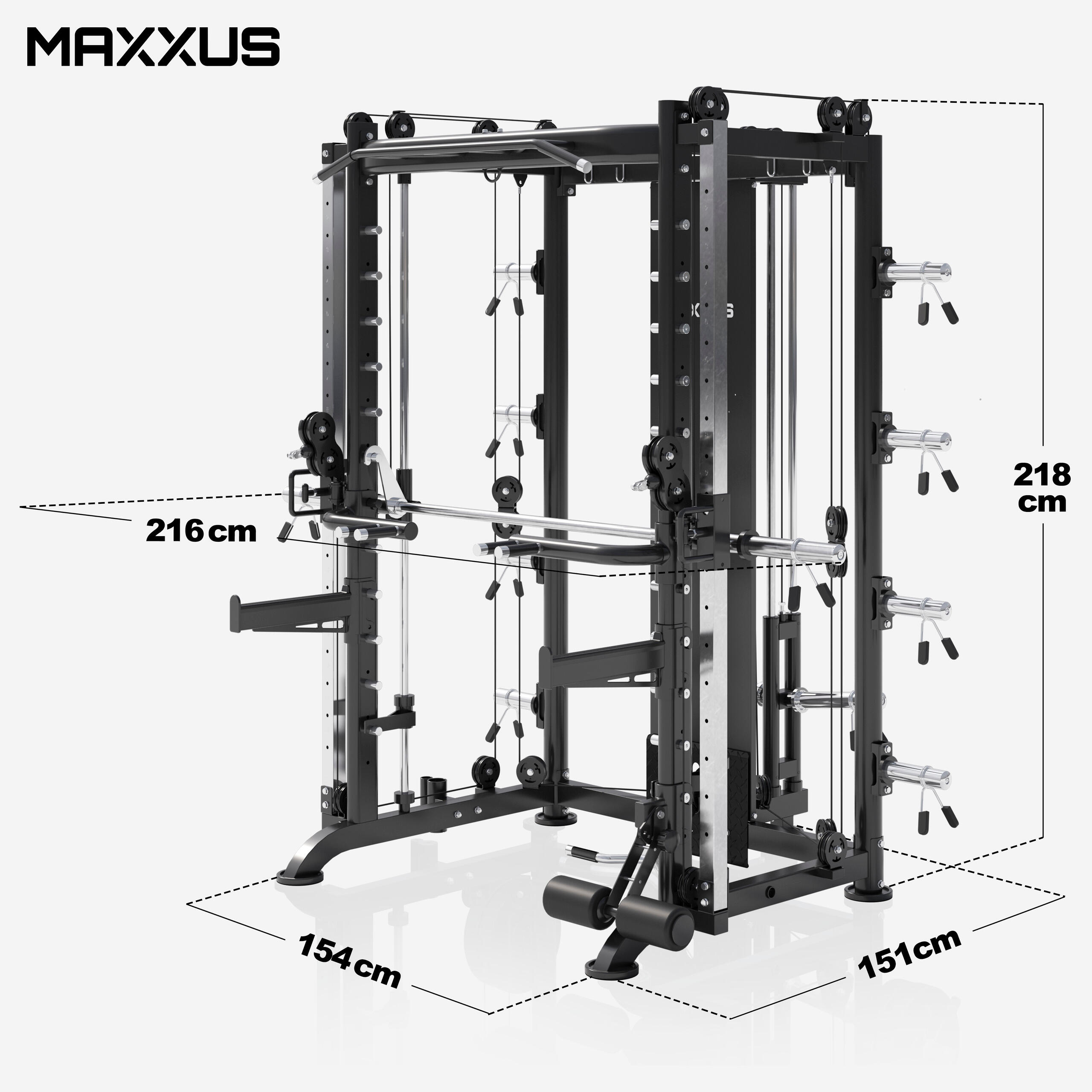 SMITH MACHINE 10.1 + BANC DE MUSCULATION | | CROSS TRAINING 7/7