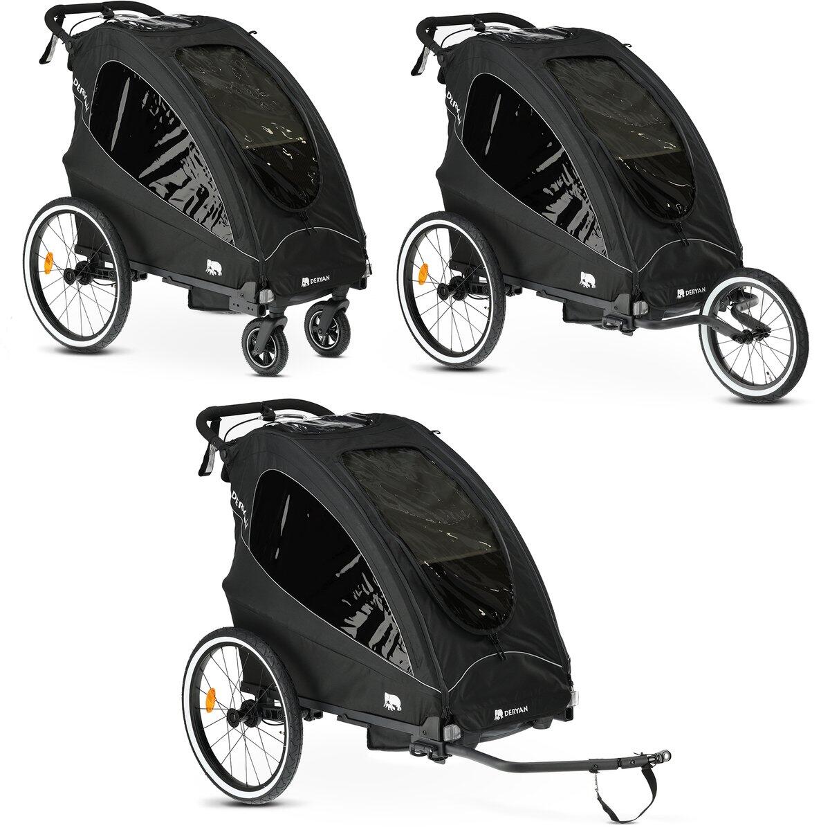 Przyczepka rowerowa Deryan Luxe 1 osobowa