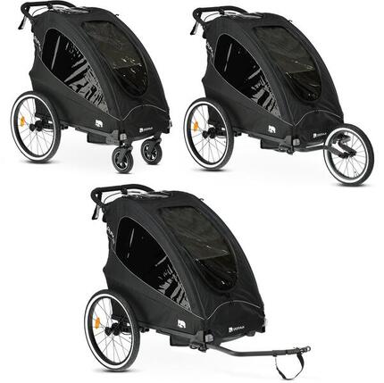 Przyczepka rowerowa Deryan Luxe 1 osobowa