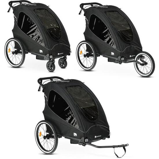Przyczepka rowerowa Deryan Luxe 1 osobowa