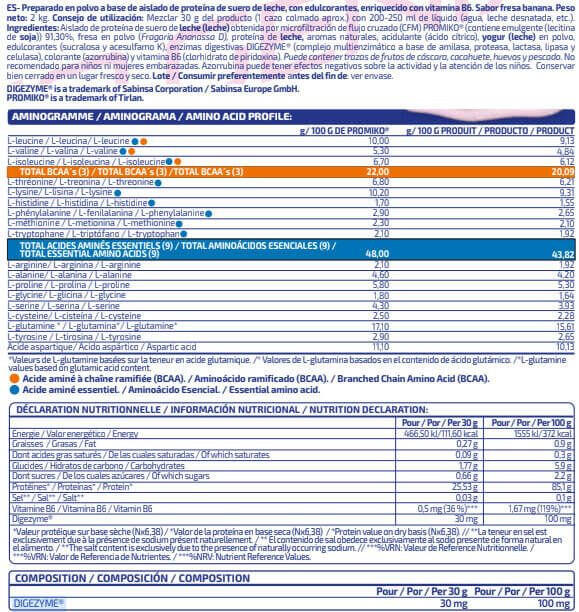 Professional Isolate - 2000g Fraise Banane de IO.Genix 5/7
