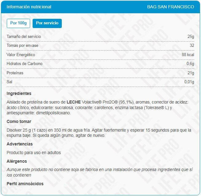 Clear Isolate Zero - 800g Fruta de Dragon LifePRO 2/3