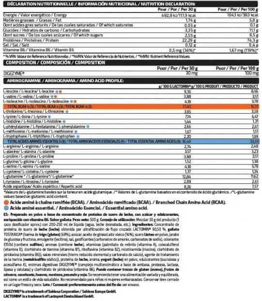 Whey 80 Professional - 500g Biscotti alla Crema Ricca IO.Genix 2/3
