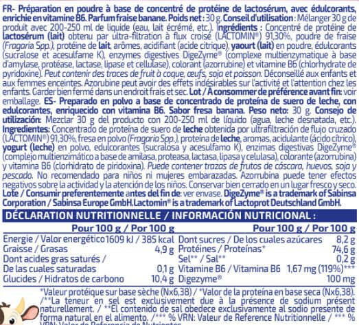 Professional whey 80 - 30g Morango Banana da IO.Genix 2/3