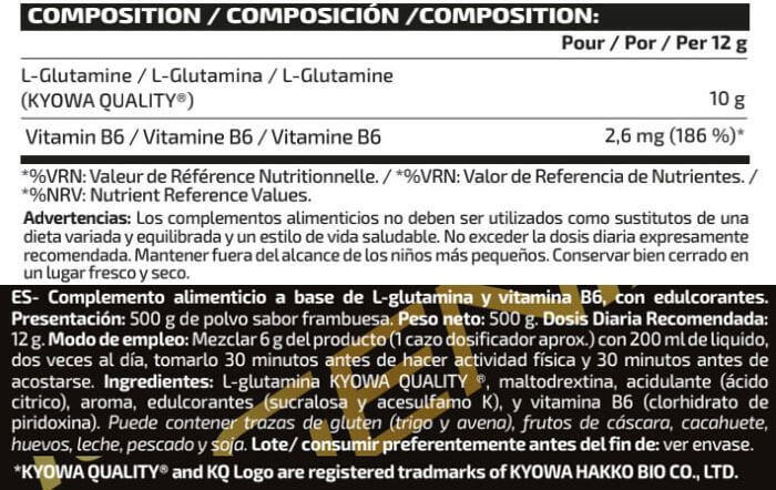 Pure glutamine - 500g Framboise Rouge de IO.Genix 2/3