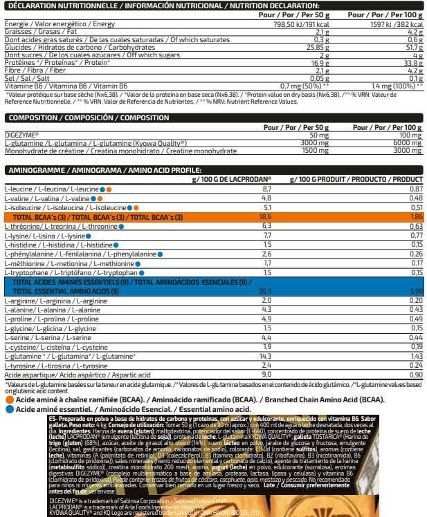 Professional Protein Mass - 4 kg Biscuits à la crème de IO.Genix 5/6